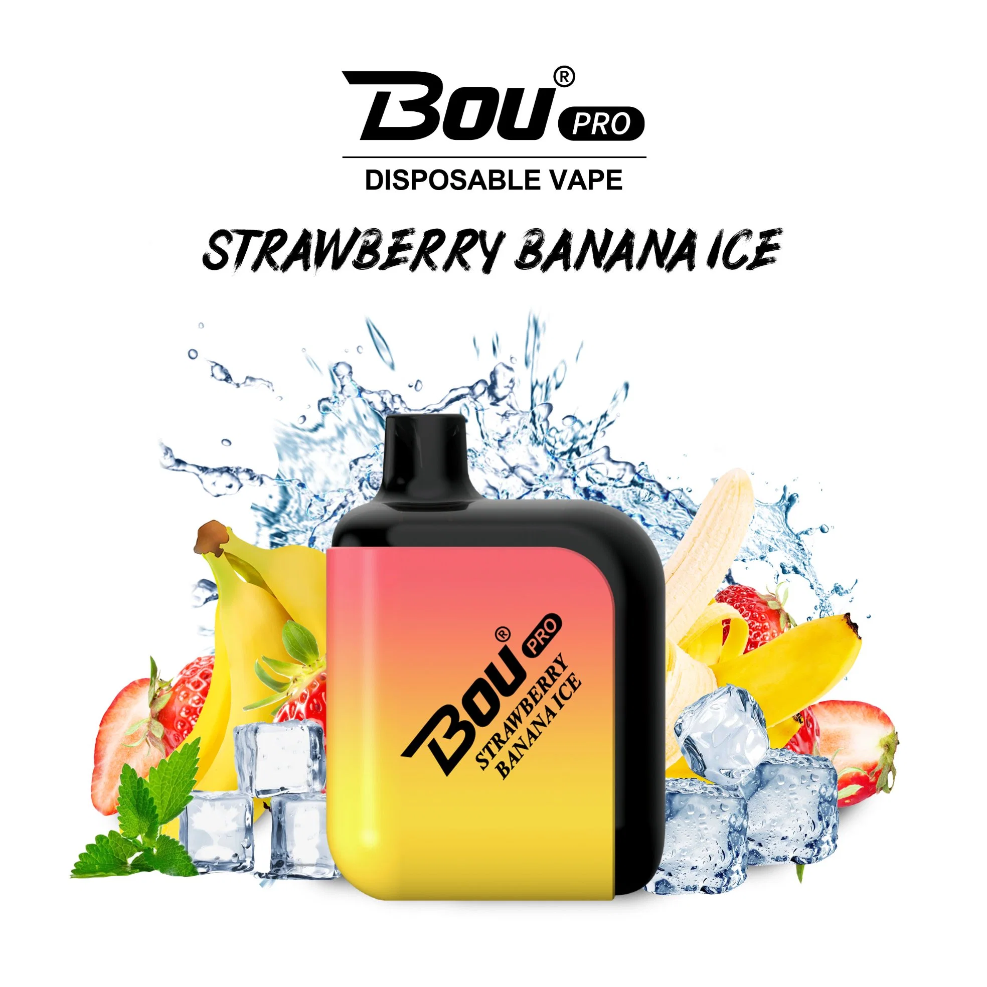 Haut en couleur Grand Vape Wholesale Bou PRO 7000 Puffs Vape