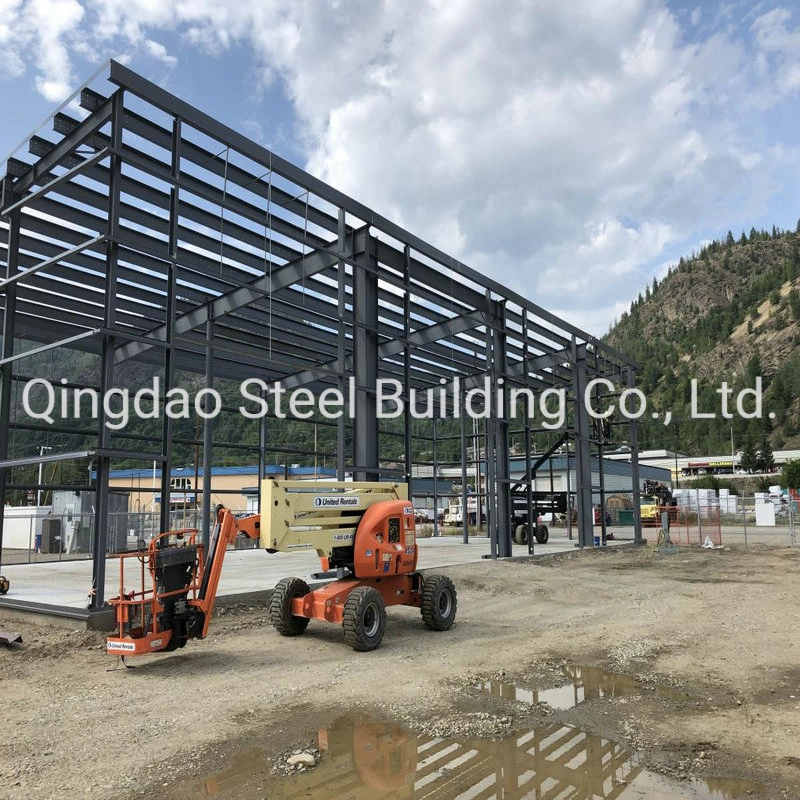 China High Rise Steel Structure Construction Portal Steel Frame Prefab Warehouse Price