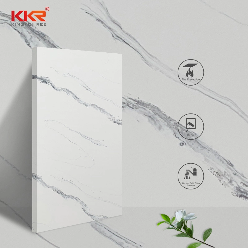 Texture Marble Colors 12mm Solid Surface Artificial Stone Korean Marble Factory