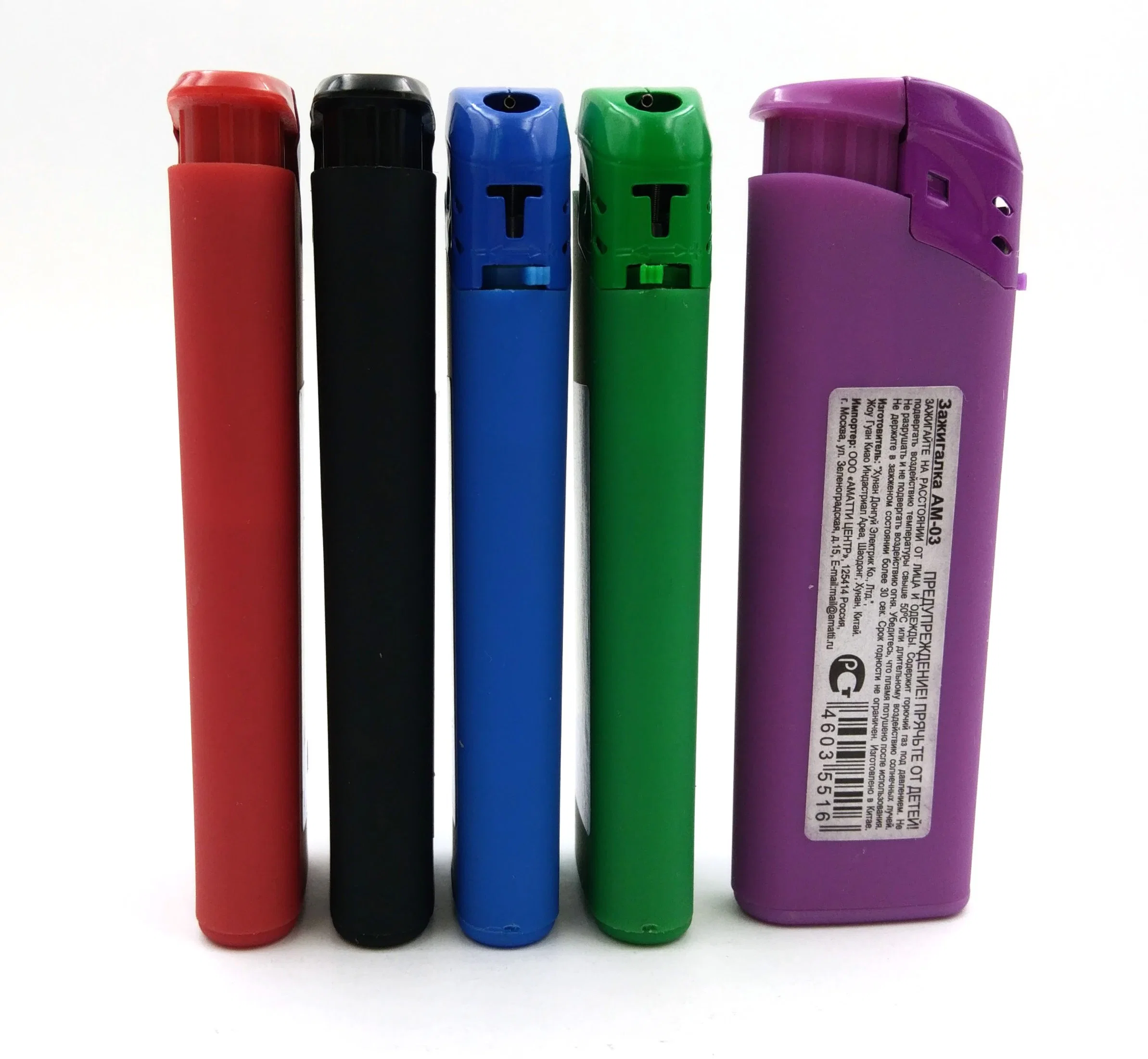 Classic Fashionable Butane Gas Lighters Rechargeable and Disposable Customized