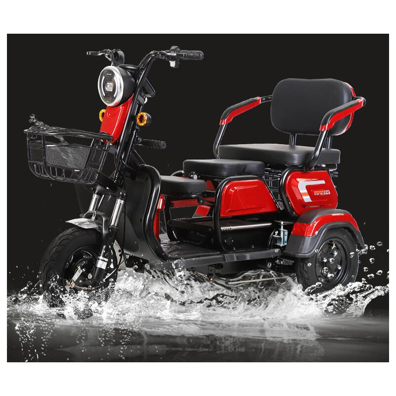 Motorcycle 3 Wheel Tuk for Wheels Bicycle Scooter 3000W Sale in Kenya Xinge Gasoline Rear Axle Taxi Delivery Electric Tricycle