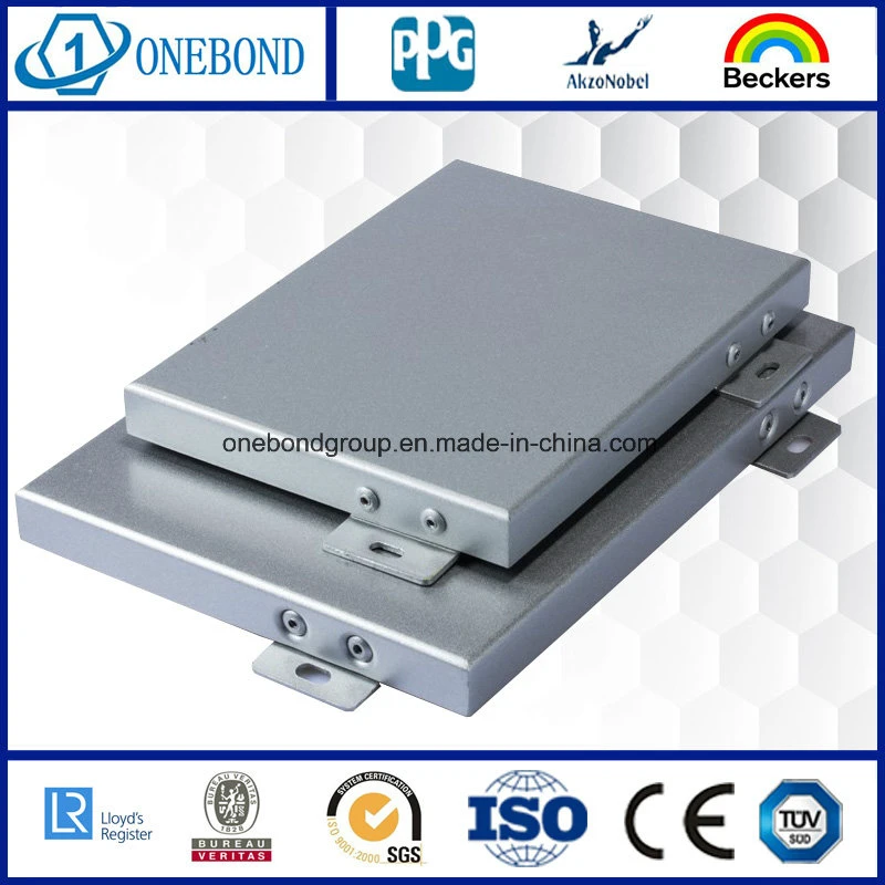 Aluminum Solid Panel Facade Cladding