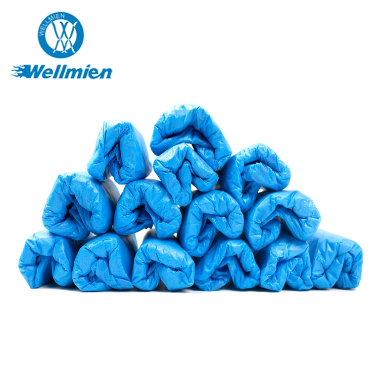 Surgical Medical Protective Disposable Plastic CPE PE Waterproof Shoe Cover for Lab Hospital Food Factory