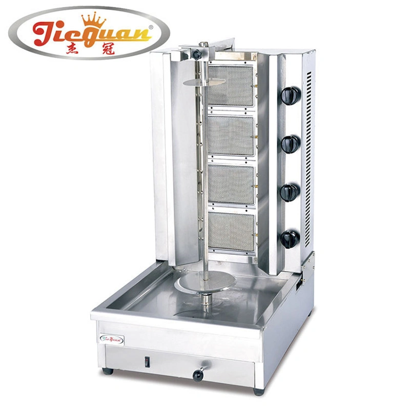 Commercial Gas Vertical Shawarma Machine Spinning Doner Kebab Grill Machine