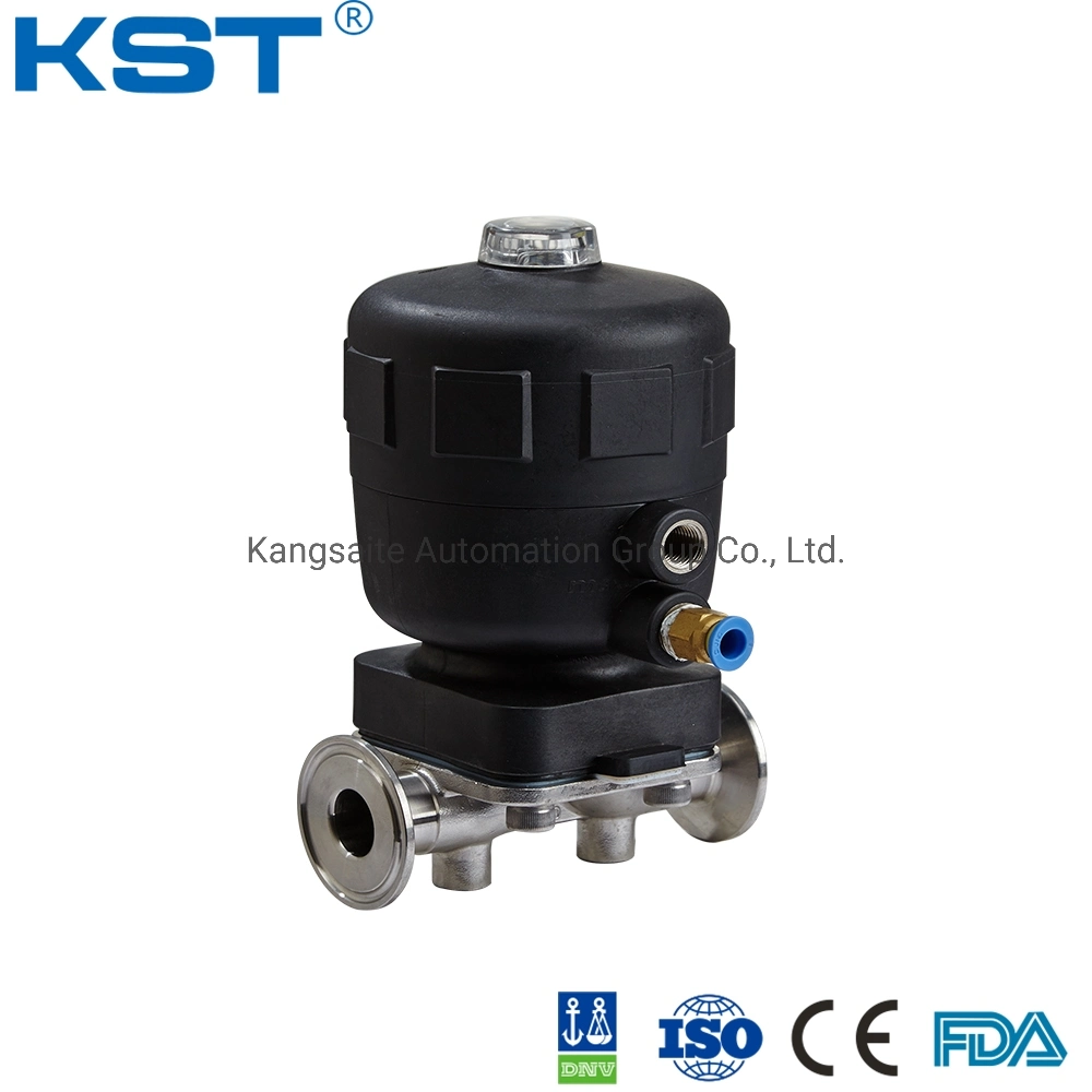 Side Entry Stainless Steel Kt/OEM Tank Bottom Clamped Diaphragm Valve