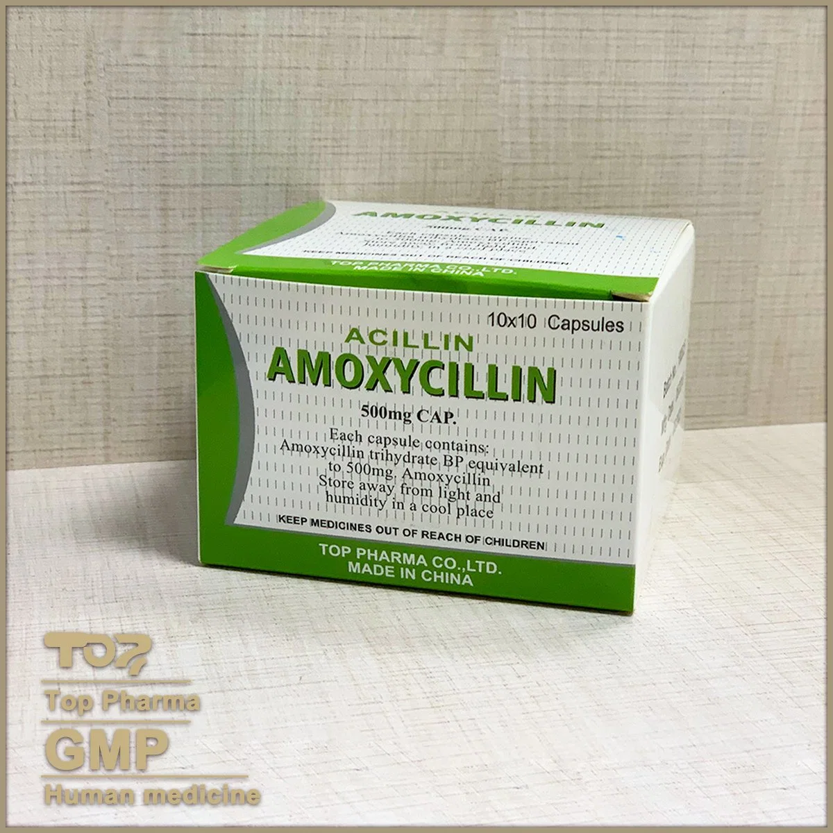 Factory Price Amoxycillin Capsules 500mg with Good GMP Quality