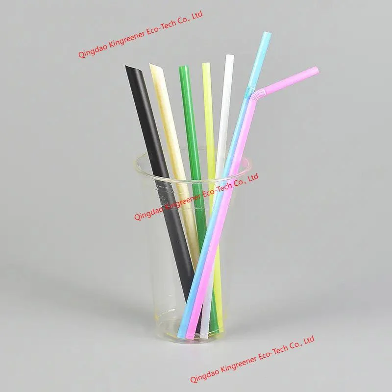 PLA Recycle Straws Bubble Tea Beverage Drinks Using Eco Friendly Material Long Straws for Sale Price Negotiable