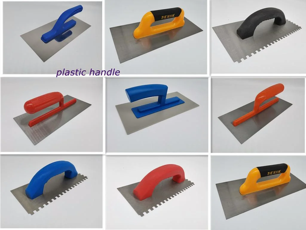 Concrete Floor Trowel and Polishing Trowel Bricklaying Trowel TPR Handle