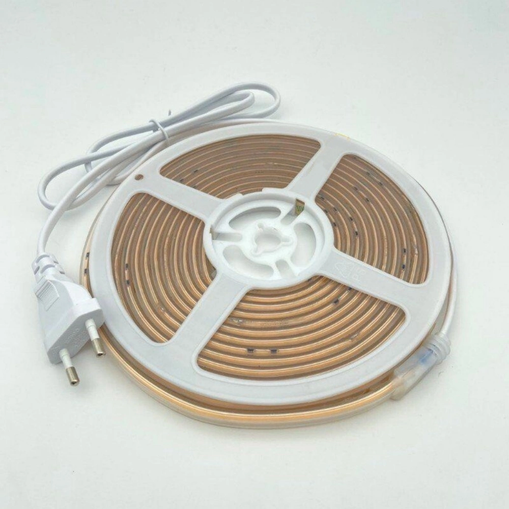 5m /10m/...50m/Roll High Voltage High Density 110V 120V 220V 230V 240V No LED Dots COB Outdoor Waterproof LED Strip Light