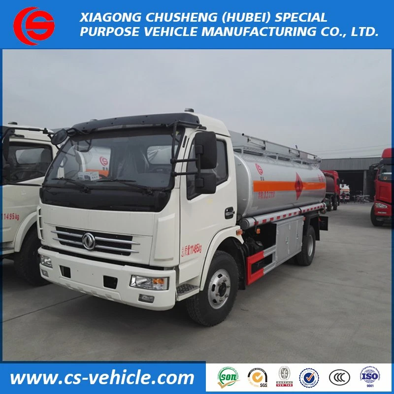 Diesel Oil Refuel Tank, 140HP 4*2 Carbon-Steel Dongfeng 4X2 Fuel Tank Truck, Diesel Fuel Bowser,