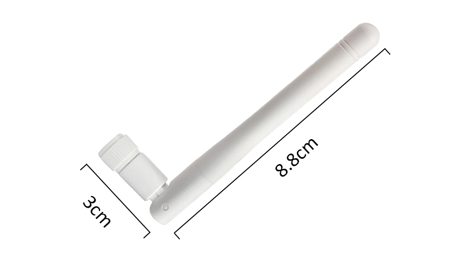 Hot Sale 2,4G WiFi antena 3dBi SMA macho WLAN WiFi 2,4GHz antena receptora de señal de router del módulo de IoT de la central Antenne