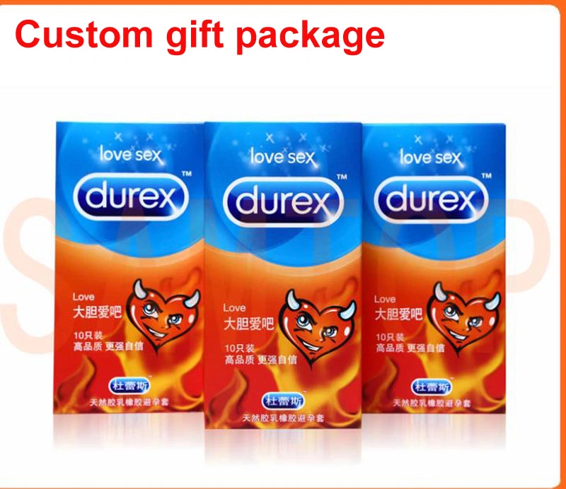 China Manufacturer Customized Gift Box For Dulex Condom (Sexy Toy packaging)