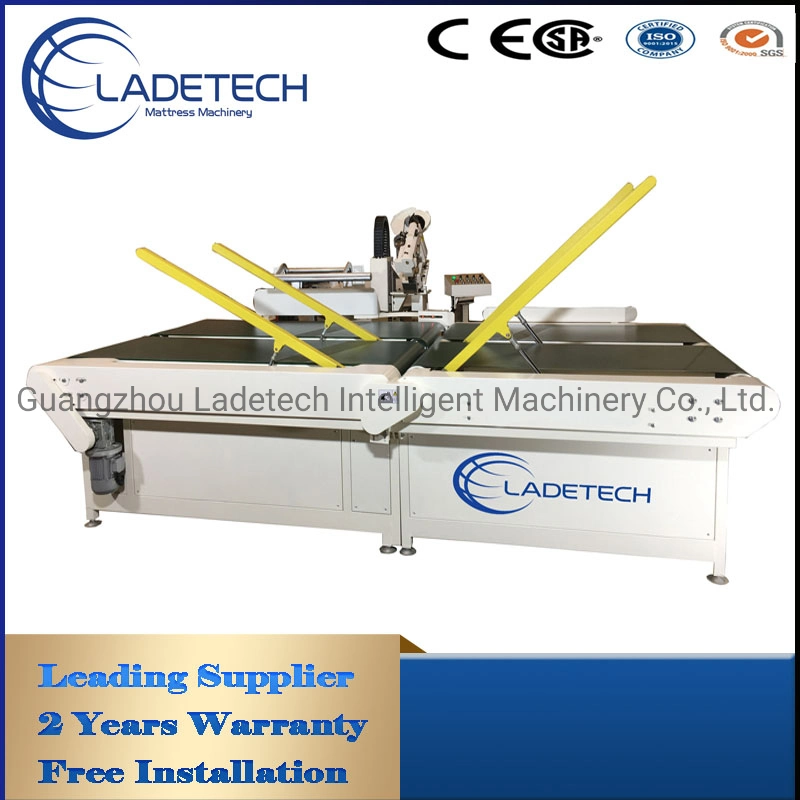 Cinta borde costura máquina colchón de resorte fabricación máquina de colchón Línea