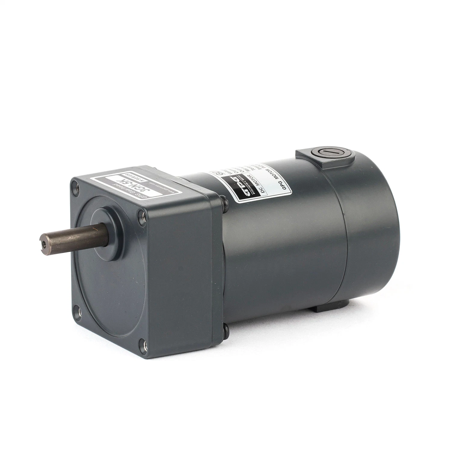 Waist Height Turnstile Square Type DC Brush Gear Motor for Printing Machinery and Precision Machine Tools