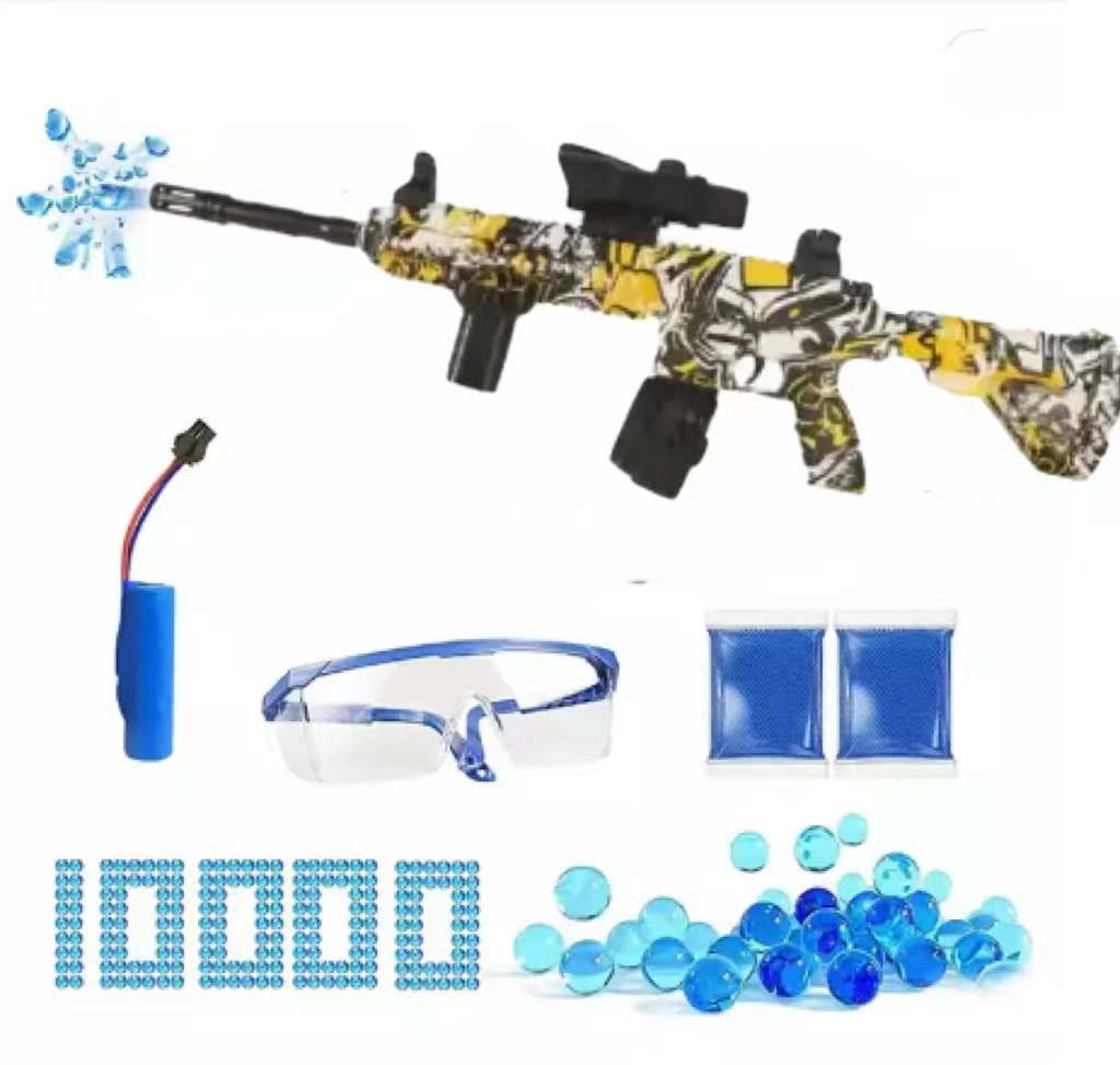 High Quality Toy Airsoft Gun Metal M416 Metal Electric Ball Pistol Water Bullet Plastic Gel Blaster Gun for Kids Gel Blaster