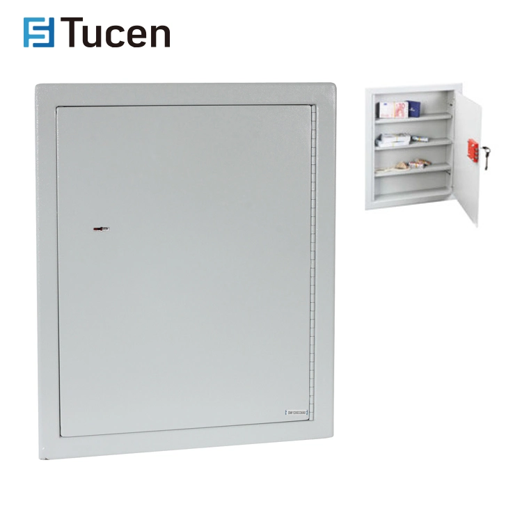 Ws0100m/E Tucen high-Quality Mechanical or Keypad Wall Safes Protection for Documents and Valuables