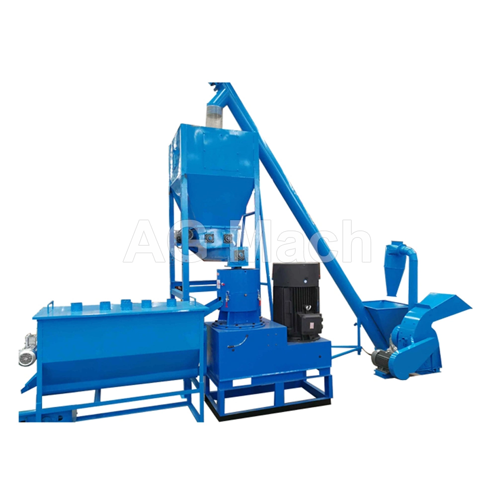 Poultry Feed Processing Equipment Animal Feed Pellet Making Line