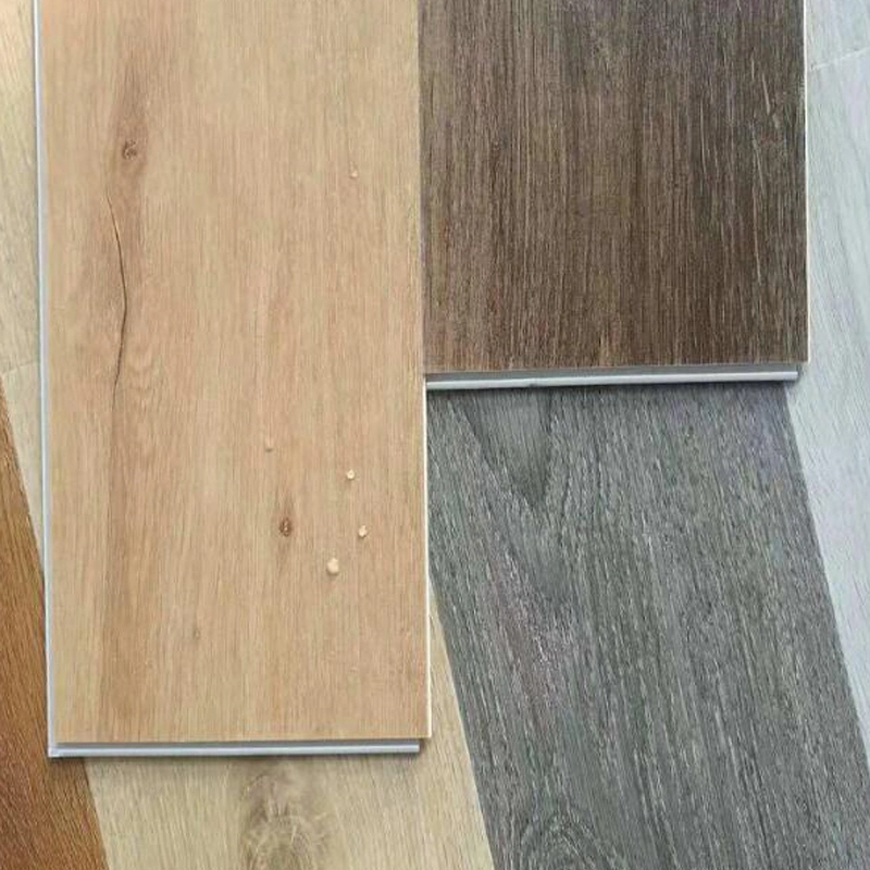 Buscar Pisos de madera de plástico de 4mm 5mm 6mm de interior impermeable Unilin haga clic en Bloquear el vinilo de PVC suelos Spc sin formaldehído