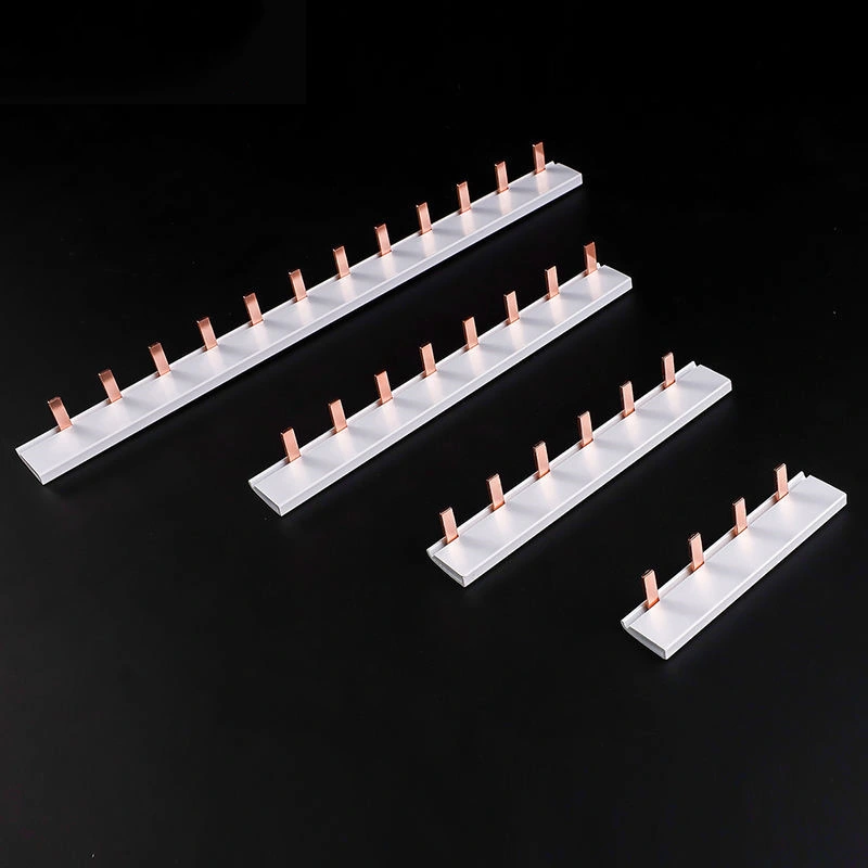 1p 63A Pin Type Copper Busbar for Distribution Box Circuit Breaker MCB 63A Connector Busbar Connection