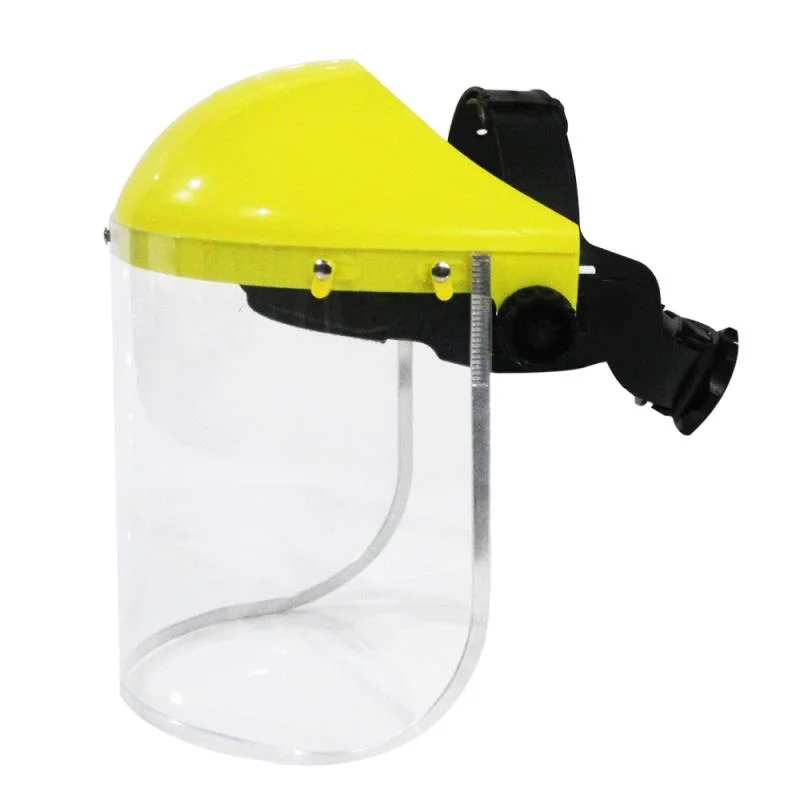 Personal/Factory Use Protective Safety Helmet Face Shield with Visor