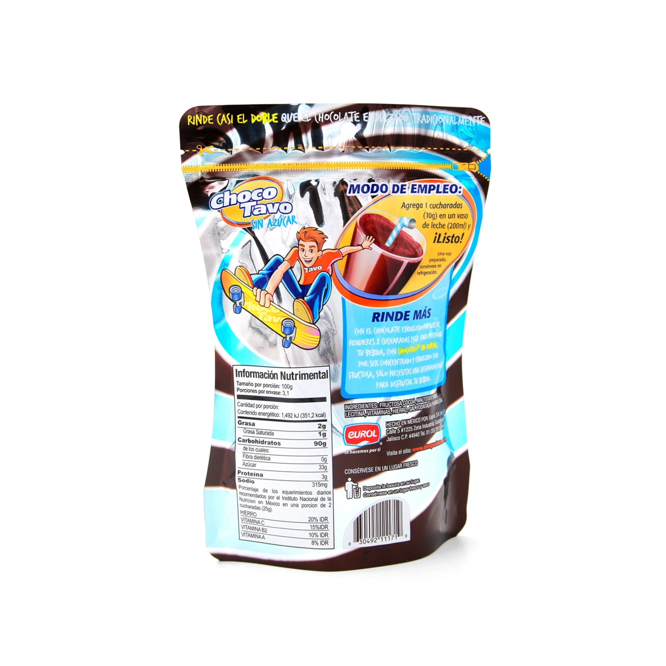 Nutritional and Healthy Products Protein Powder Packaging Flat Bottom Ziplock Plastic Bags