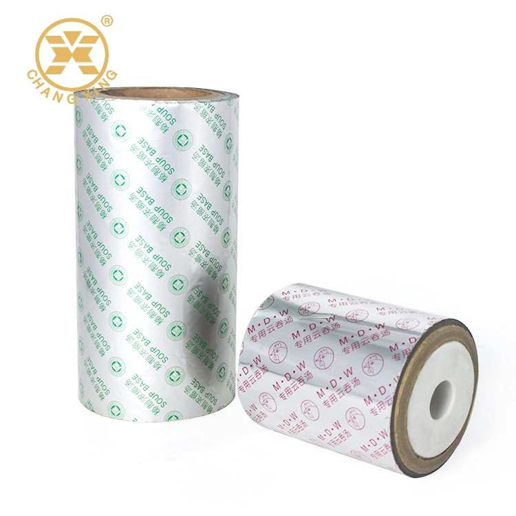 China Food Grade Silve Inside Glossy Matte Finish Food Packaging Bag Film Roll Laminated Material Foil Composited Aluminum Film