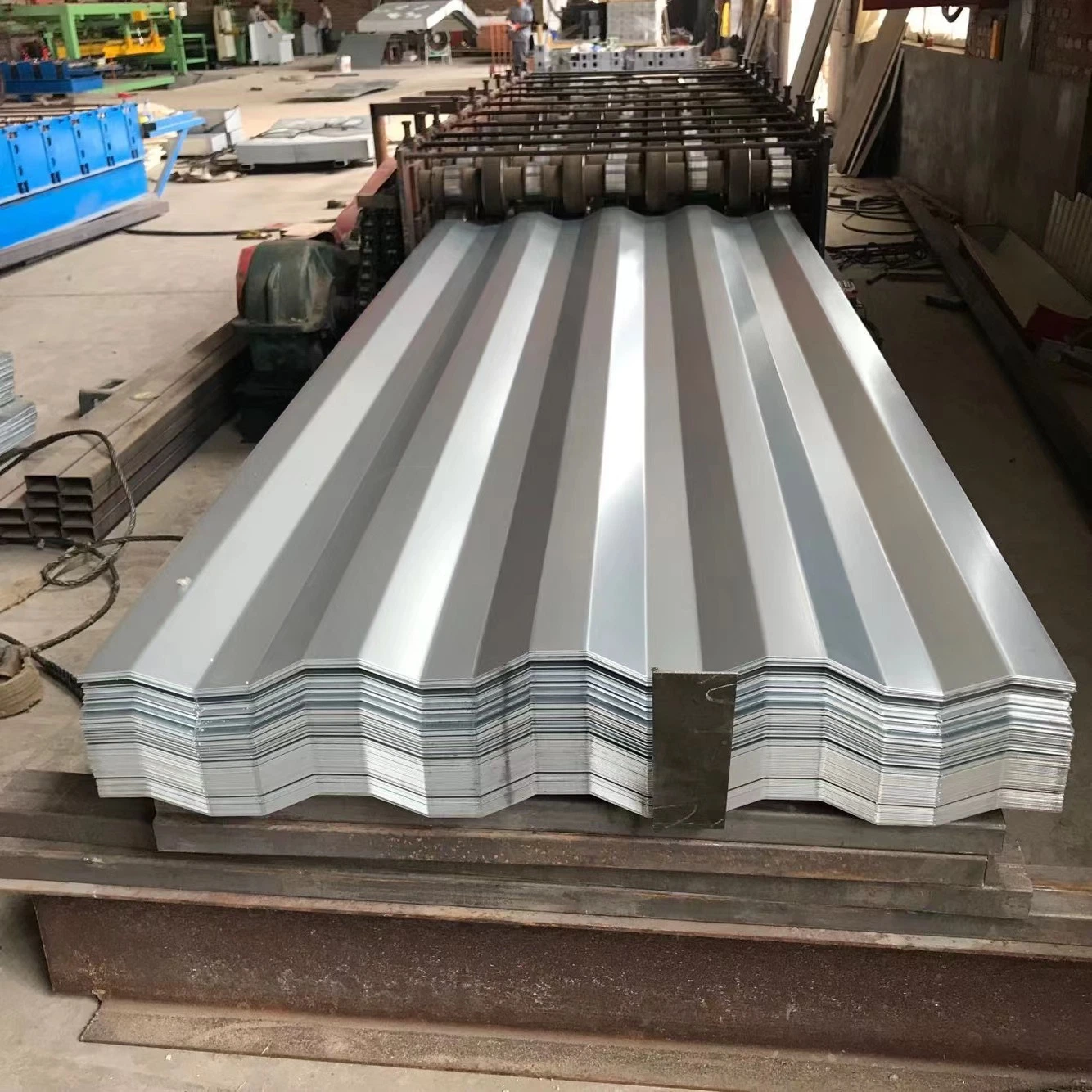 PPGI Metal Hierro Zinc Roofing Sheet Galvanized Sheet Metal Roofing Precio Chapa de acero corrugado/Zinc Chapa de recubrimiento Plancha de plancha Gi