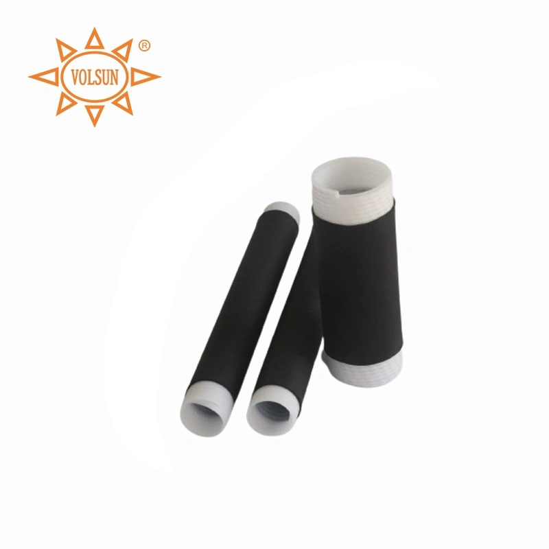 Super calidad Precio de fábrica superficie mate resistente al agua UV para la comunicación Electrónica cable Protección de cables EPDM frío tubo retráctil