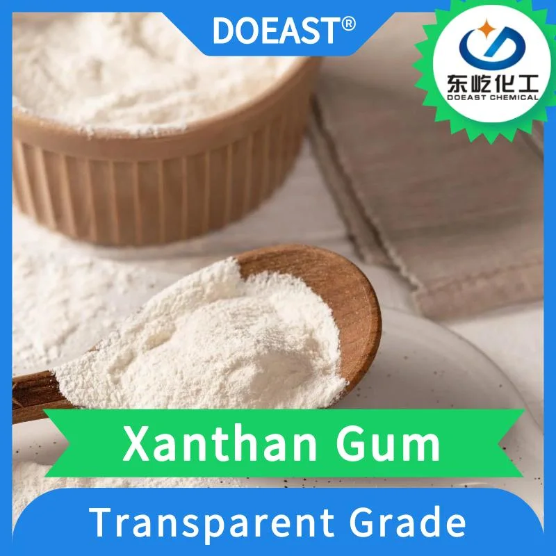 Xanthan Gum Lebensmittelqualität Xanthan Gum E415/FCC 80/200 Netz transparent Sorte Xanthan Gum Ölbohrungen Petroleum Xanthan Gum CAS 11138-66-2