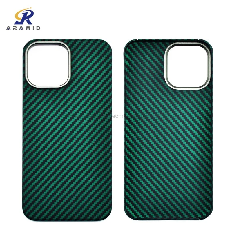 Aramid Fiber Mobile Cover, Carbon Fiber Cell Phone Case, Mobile Phone Accessory for iPhone 13 Series 