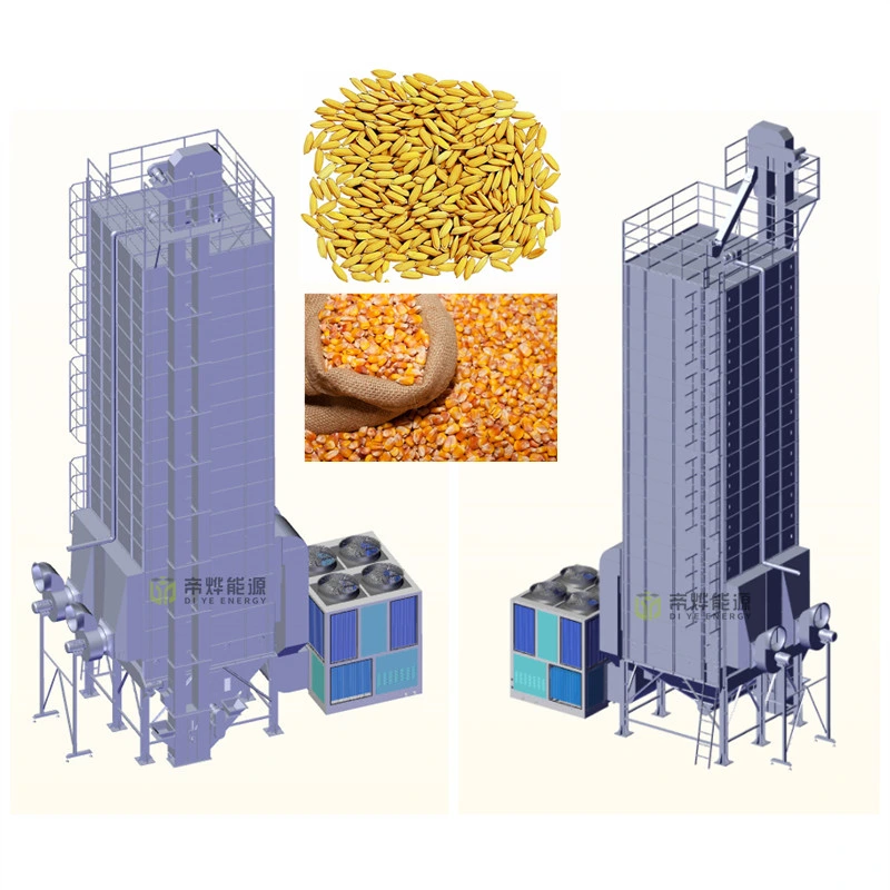Cycle Commercial Low Temperature Cross Flow Grain Drying Machine