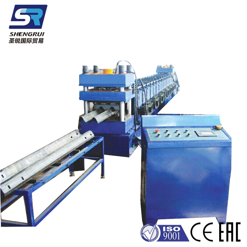 with CE/ISO9001 for Steel W/V Beam Traffic Barrier Roll Forming Machine