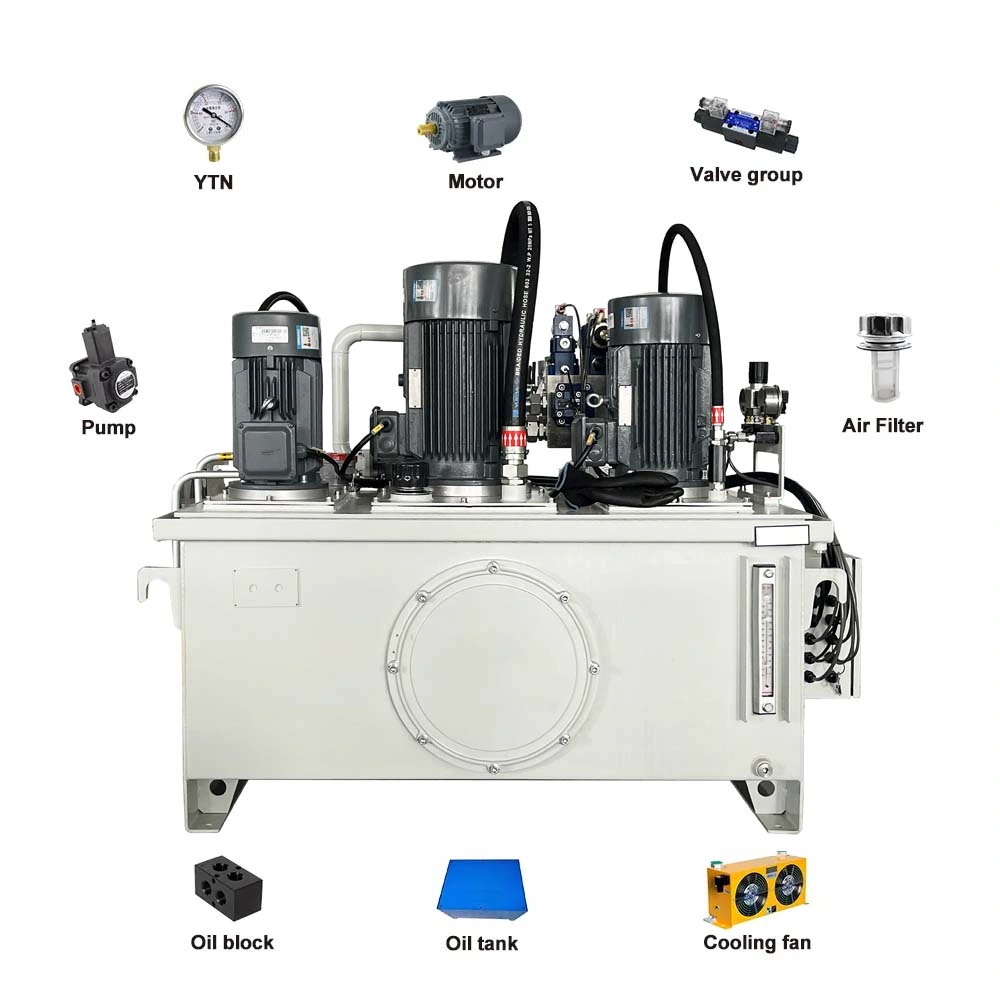 High Pressure Vertical Hydraulic Station AC220V/380V/460V Hydraulic Power Pack