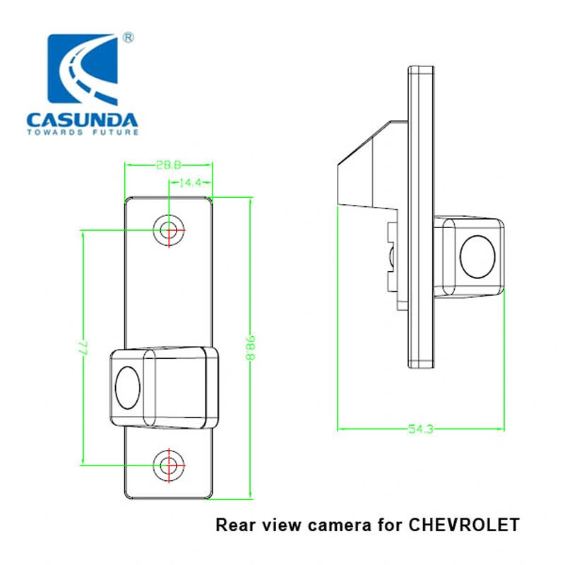 Best Quality Rear Backup Camera for Chevrolet Captiva Aveo Cruze Lova Car Video Camera