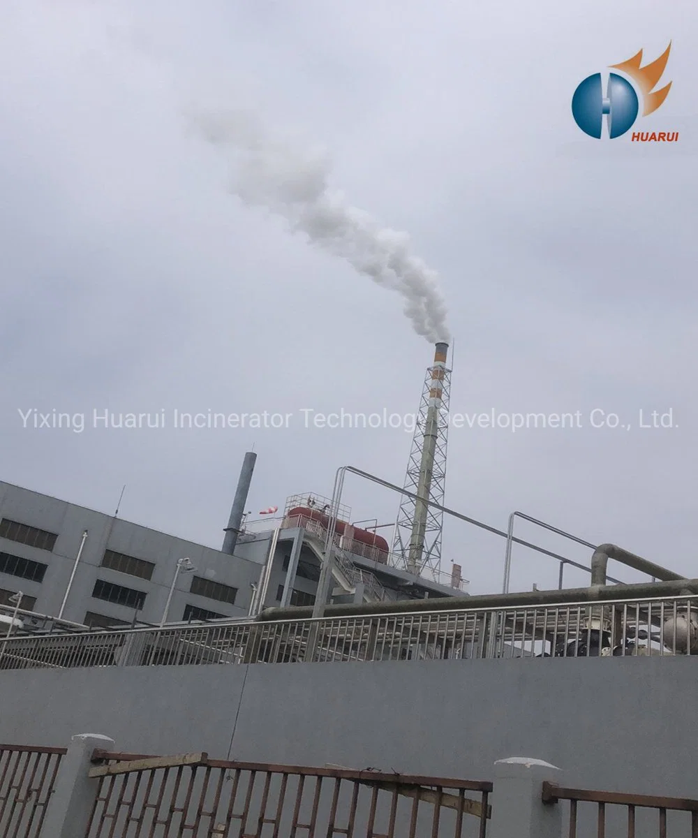 Harmless Gas and Liquid Waste Burning Incinerator Waste Management