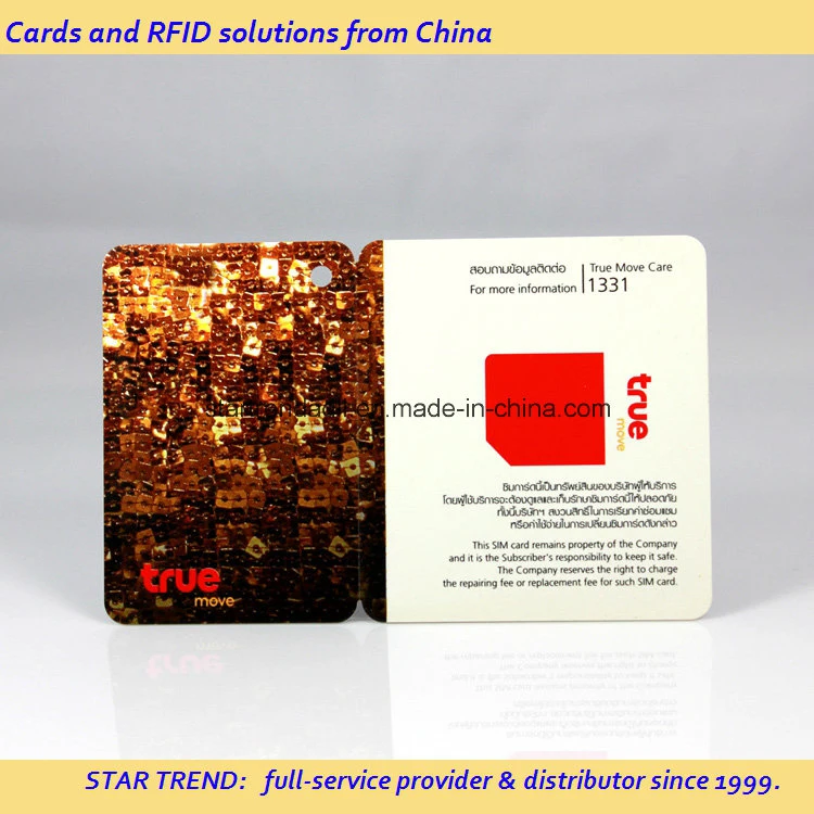 PVC Cards of Gift Cards Preprited Plastic Membership Card