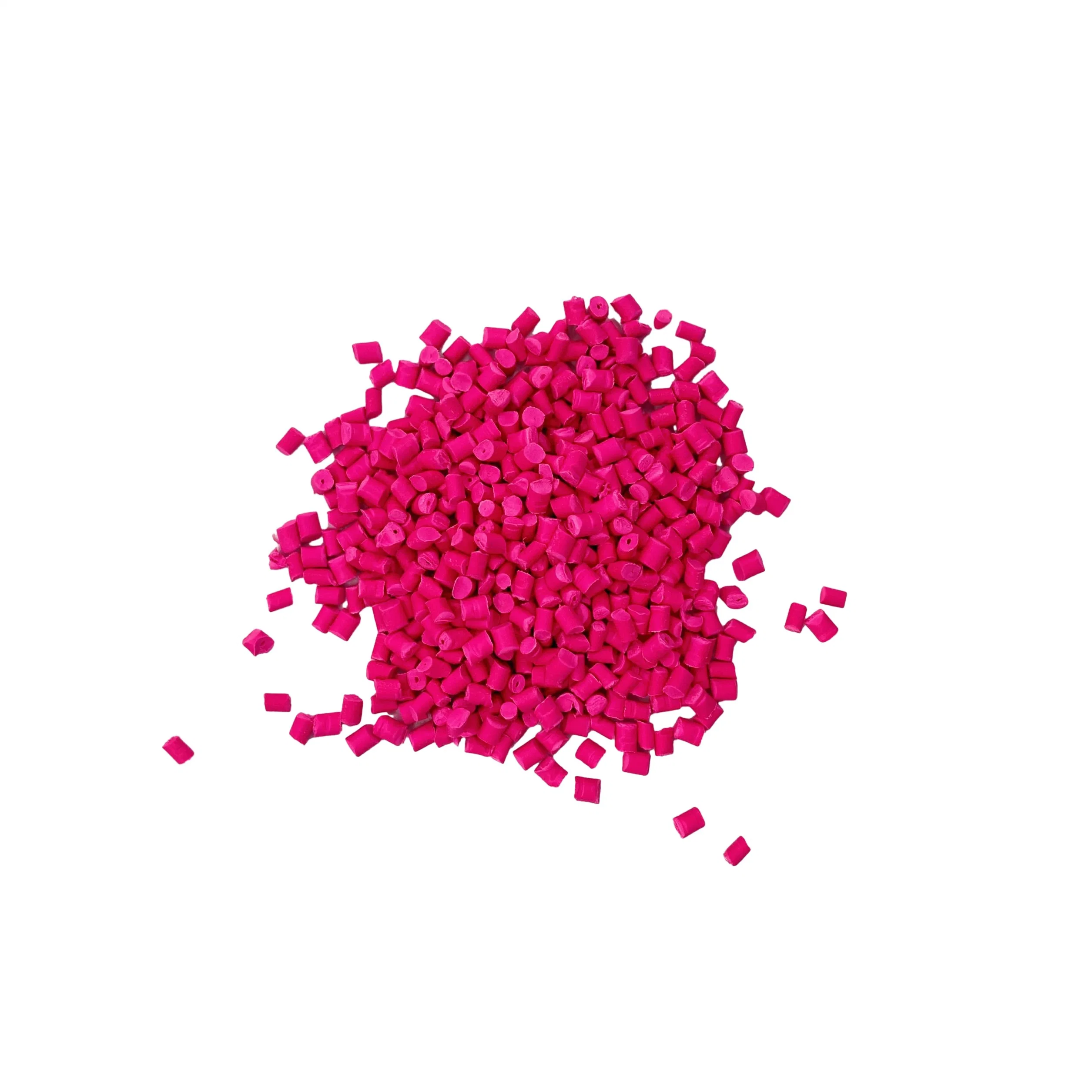 Pink Granulated ABS Masterbatch for Injection Molded Parts