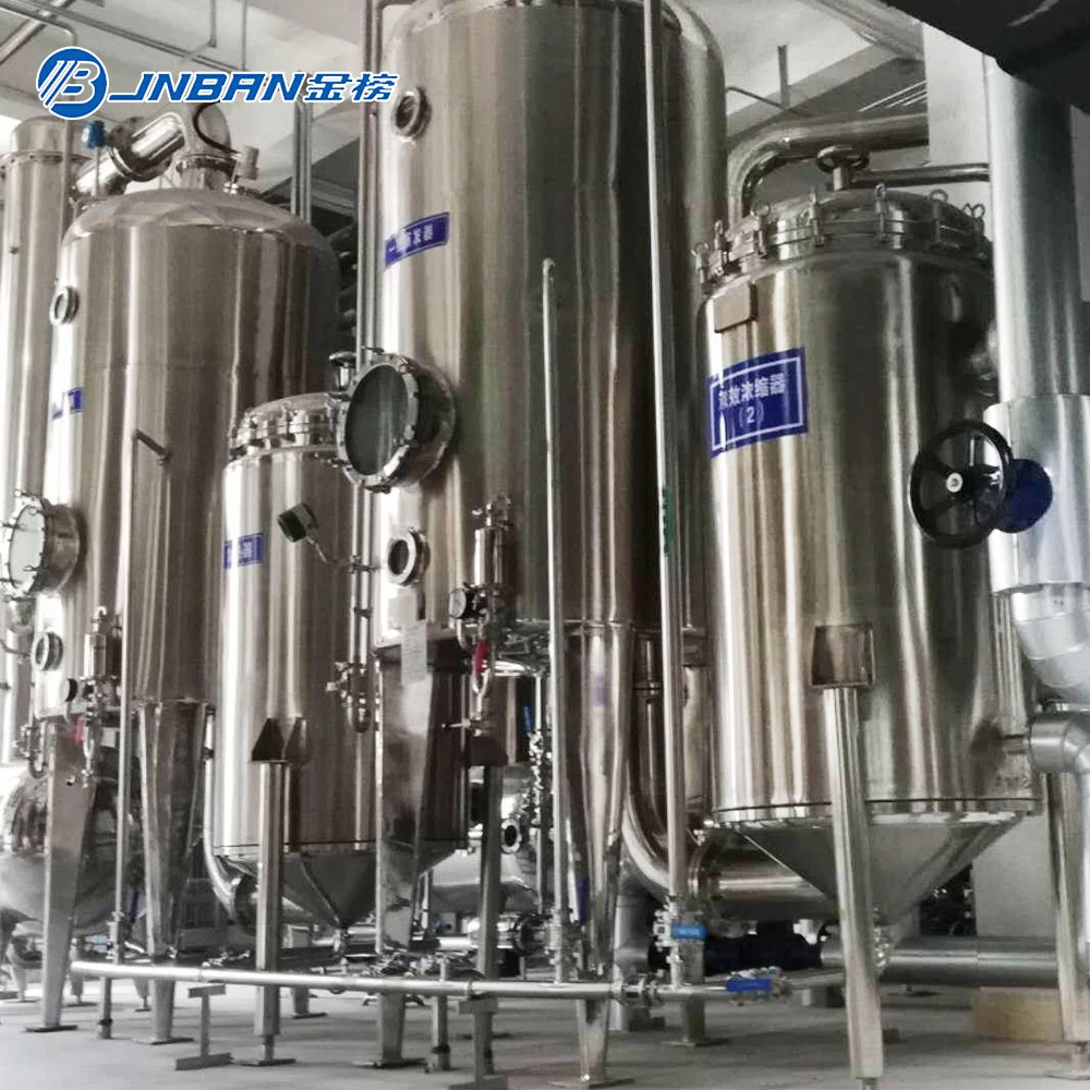 Stainless Steel Automatic Vacuum Concentration Tank High Productivity Herb Fruit Juice Concentration Machine Evaporator Equipment