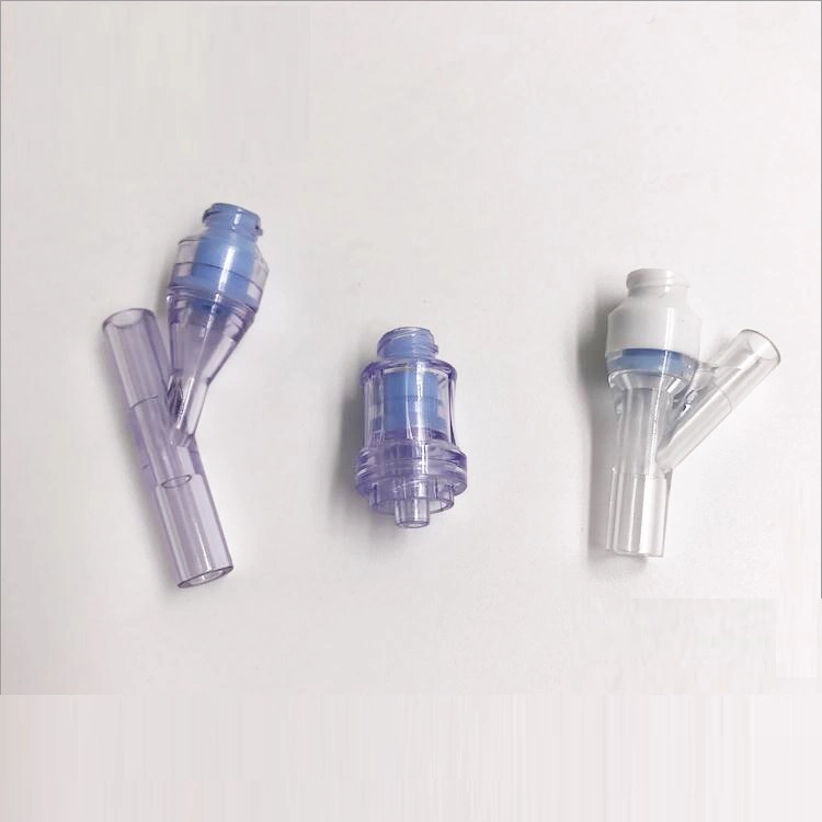 Kindly Needle Free Needleless Valve Y Connector Infusion Injection Adapter