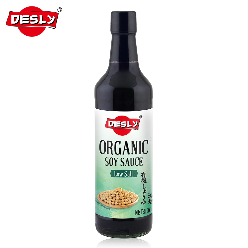 Naturally Brewed No-GMO Japanese Healthy Soy Sauce Desly Brand 150 Ml Organic Less Salt Soy Sauce