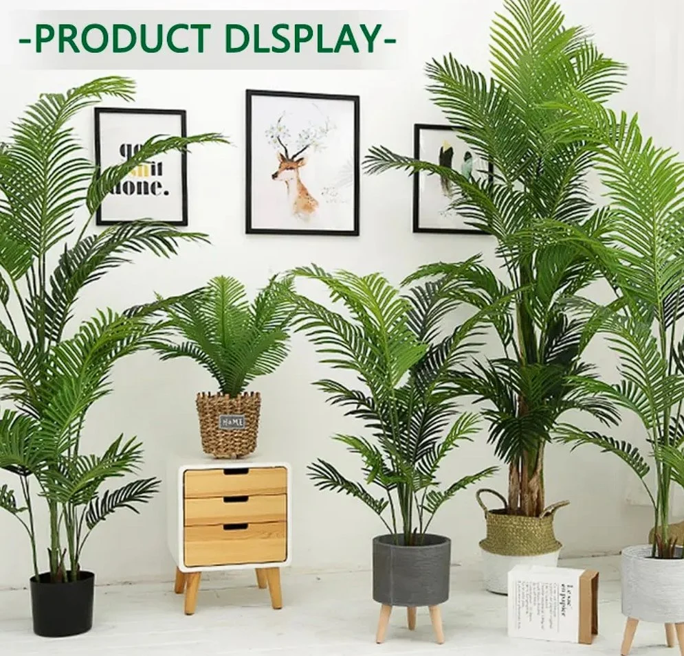 Original Factory Home decoración interior Kwai Areca Palm artificial