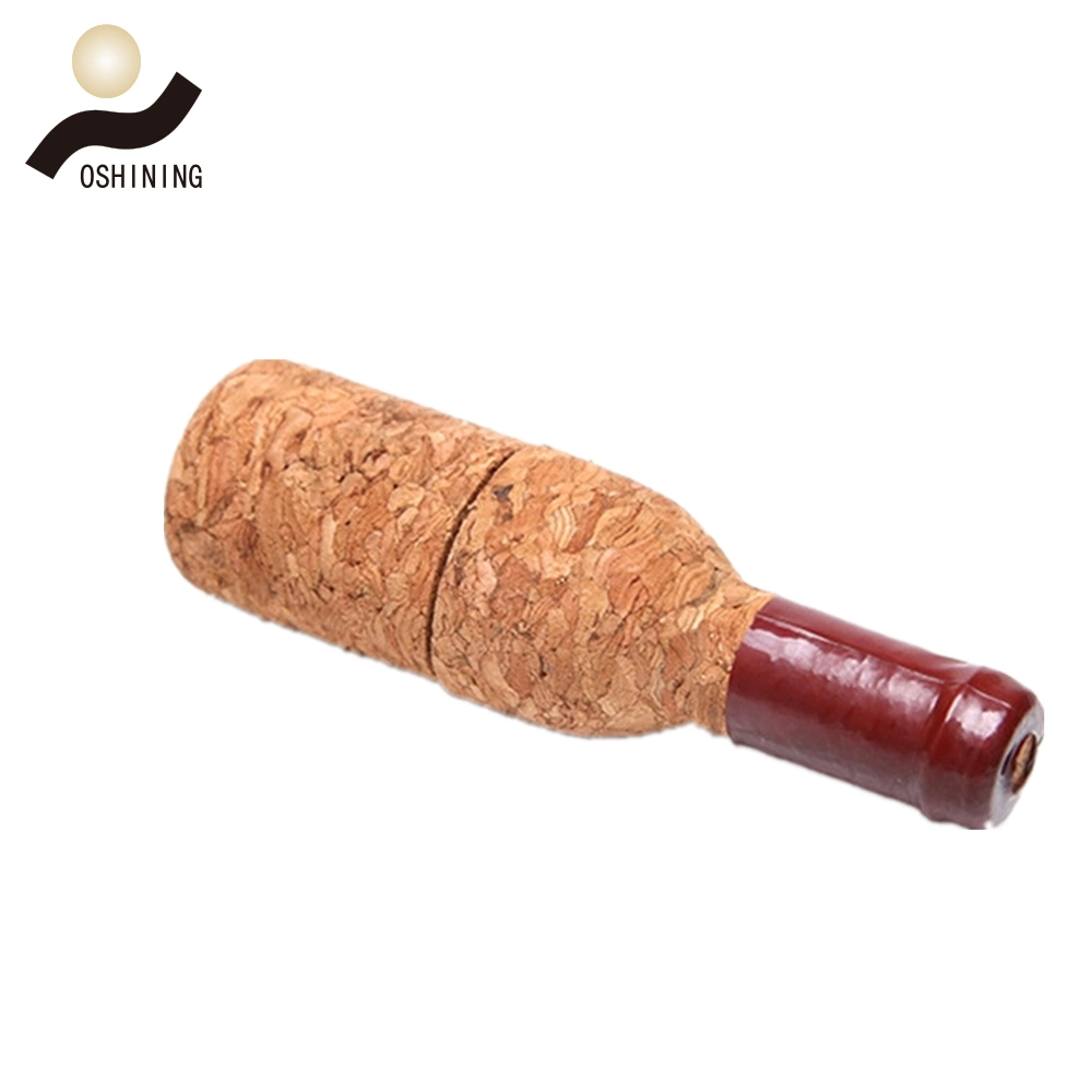 Weinflasche Cork Holz Flash-Speicher USB-Laufwerk U-Disk (USB-WD326)