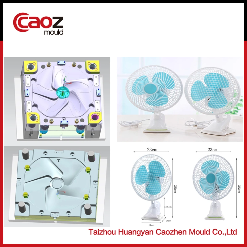 Plastic Fan Cover and Base Injection Mould From Caozhen