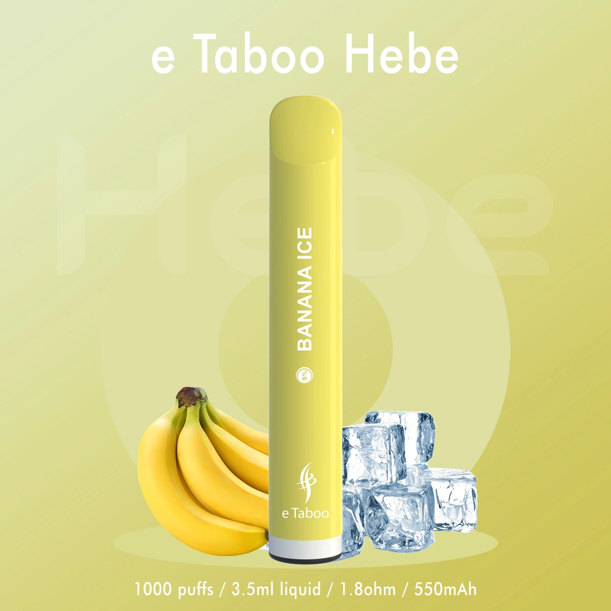سعر الجملة نكهة الفاكهة الشعبية E-Cigarette 1000 ملفّ Vape Disposable قلم