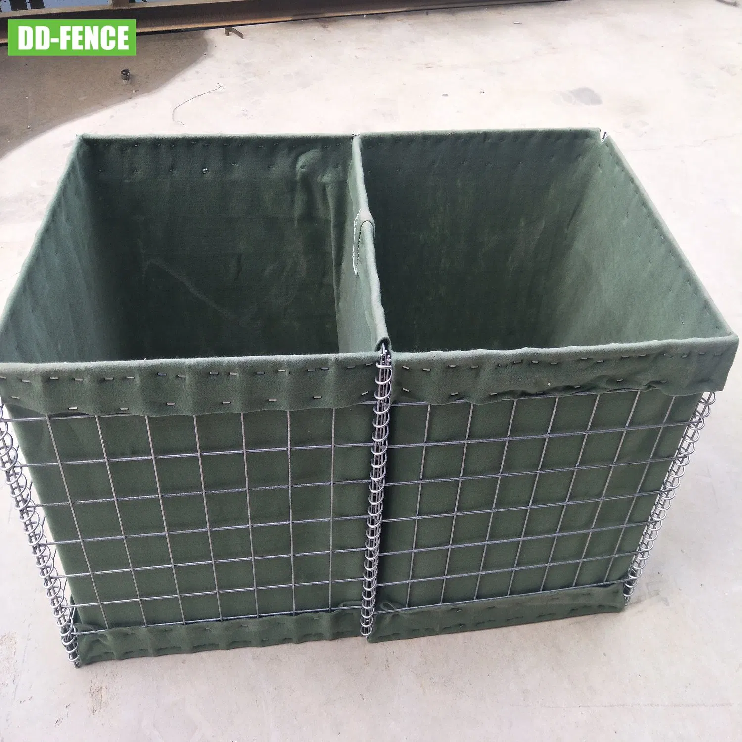 Weld Mesh Gabion Box Barrier for Military Blast Defense Wall Shelter Flood Barrier Erosion Control