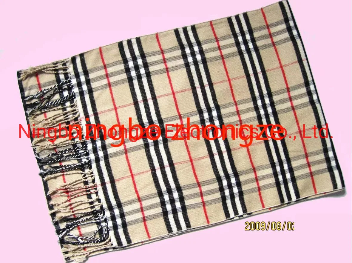 100% Pure Virgin Wool Silk Pashmina Cashmere Shawl