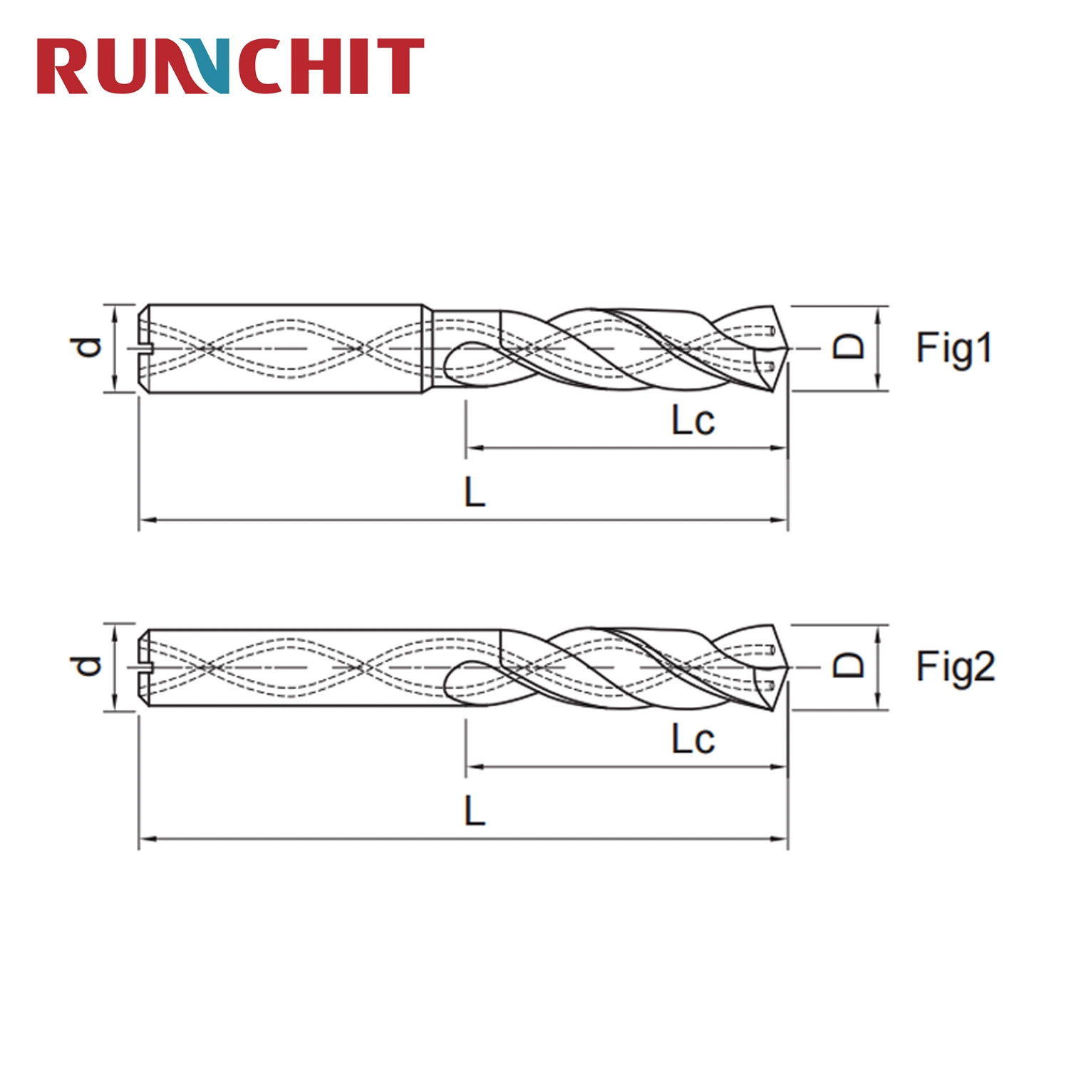 Herramientas de corte de seguridad profesional HRC52 broca de acero de tungsteno 8d broca de carburo para la industria de moldes, piezas de automóvil, equipos de automatización D12,0*114*L163*D (NHKC120)