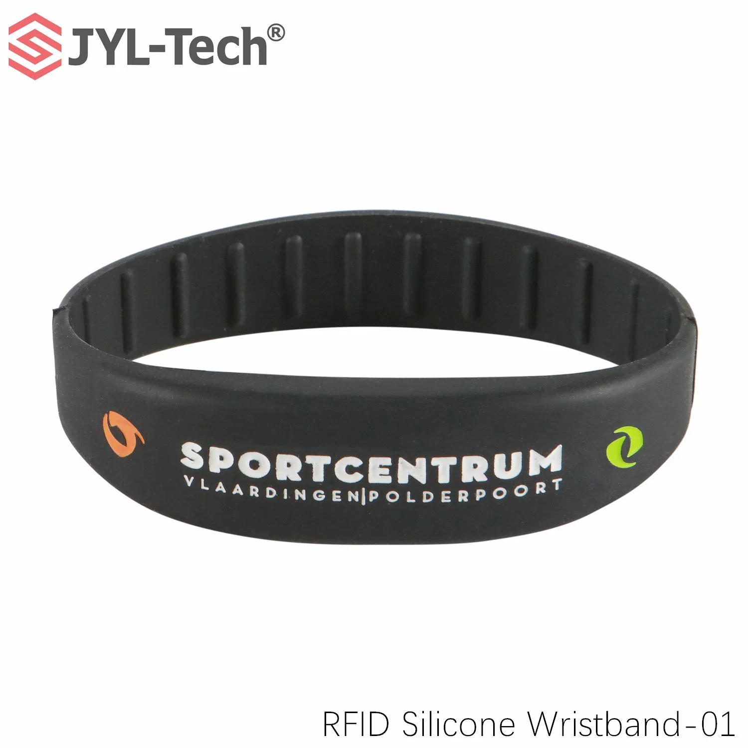 Closed Loop Type RFID Silicone Bracelet Custom NFC Silicone Wristband