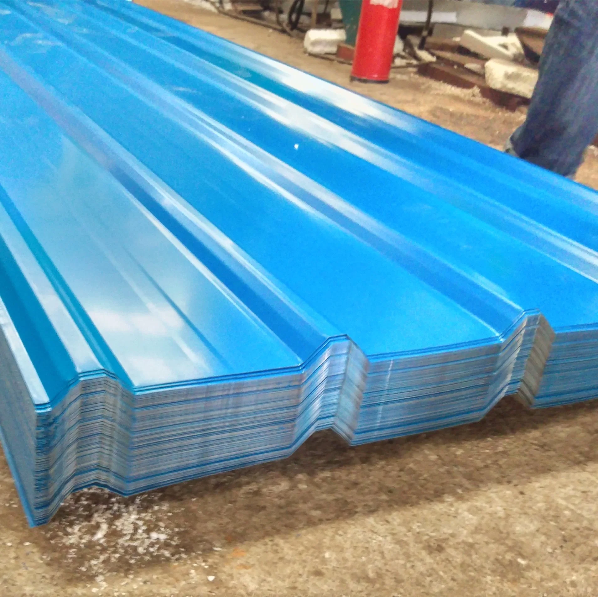 5mm 0.6mm 0.7mm Gi PPGI PPGL Galvalume Zinc Prepainted Color Coated Galvanized Steel Sheet/Roofing Metal Sheet/Corrugated Steel Plate/Galvanized Steel Sheet