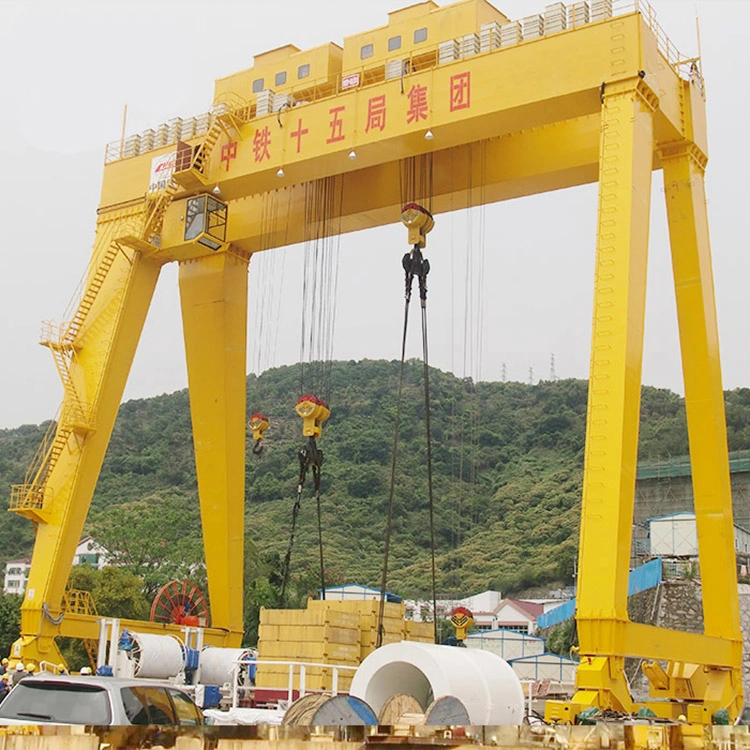 20/10 Ton a Type Heavy Duty Double Girder Electric Portal Crane